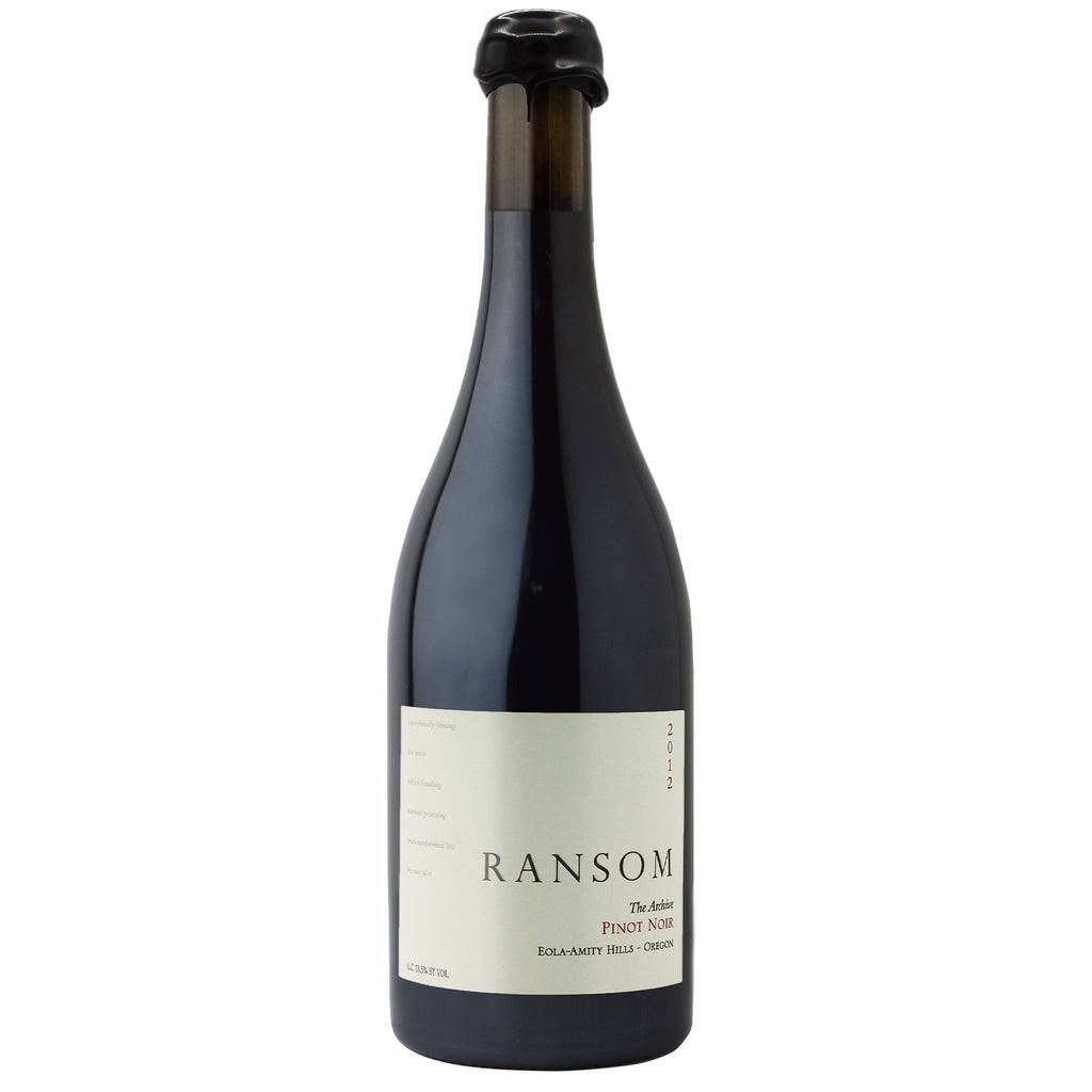 2012 Ransom "The Archive" Eola-Amity Hills Pinot Noir