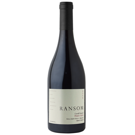 2016 Ransom Eola-Amity Hills Cattrall Vineyard Pinot Noir